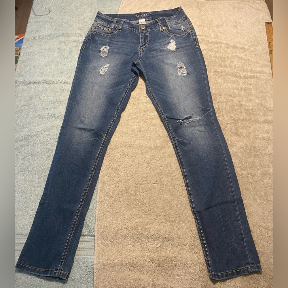 Womens Maurice’s Jeans size 7/8 regular 9” rise